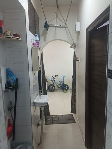 Bathroom in 1 BHK Apartment at Earth Ram Heritage, Kamothe – for Sale