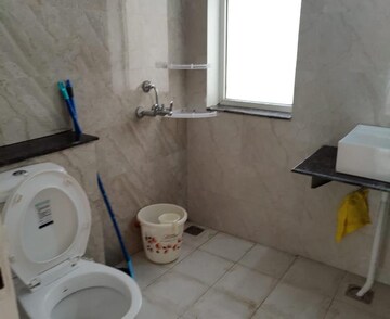 Bathroom in 3 BHK Apartment at International Airport Road – for Rent