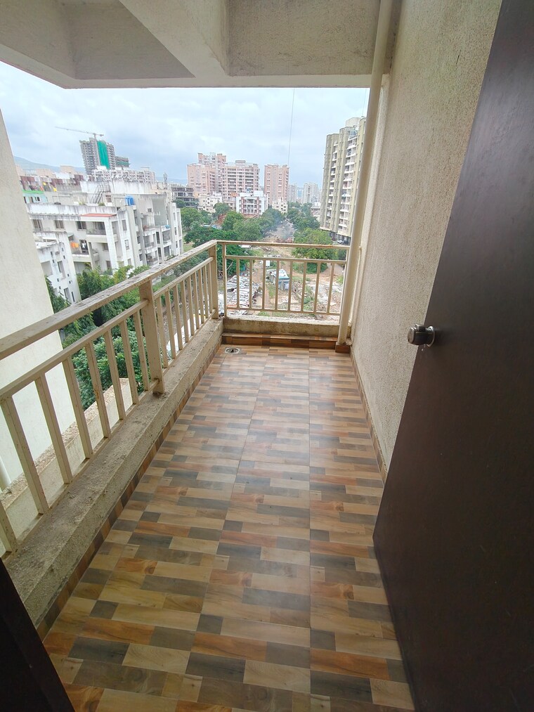 Balcony, 38-park-majestique 2 Bedroom 1000 Sq.Ft. Apartment In Undri Pune 9186909