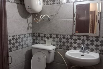 Bathroom in 2 BHK Apartment at NK Sharma Savitry Greens 2, Ghazipur – for Rent