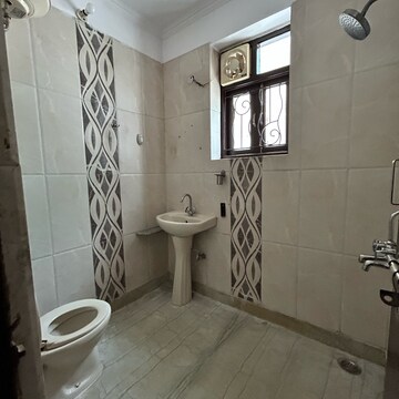 Bathroom in 2 BHK Independent House at Unitech Infospace, Tikri – for Rent