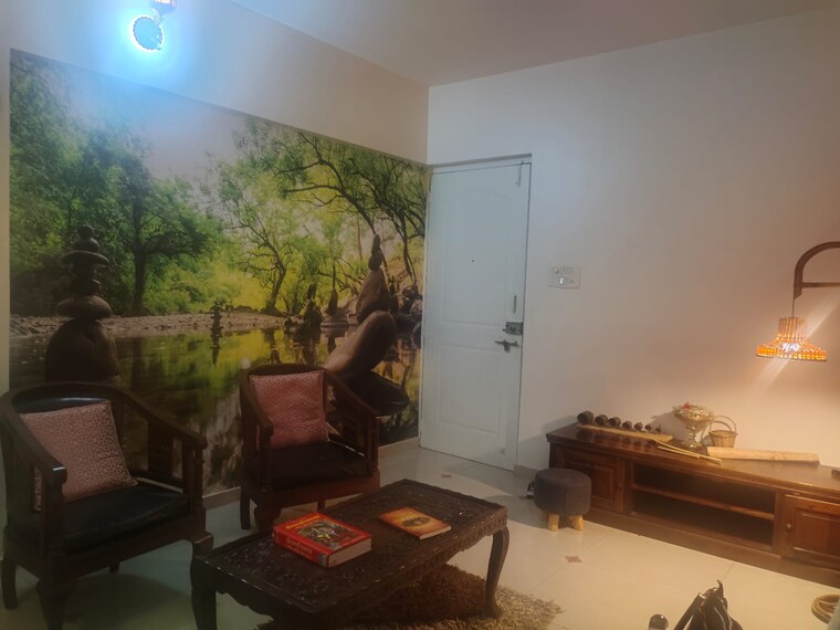 Living Room, vasudha-sai-kimaya 2 Bedroom 1000 Sq.Ft. Apartment In Baner Pune 9187040