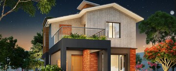 4 BHK Villa – Exterior View View at Shrachi Newtown Villas, New Town - for Sale