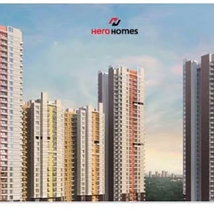 3 BHK + Pooja Room,Study Room Apartment For Sale in Hero Homes Gurgaon