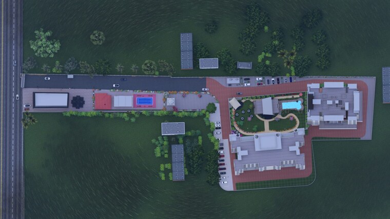 Master Plan, kundan-eternia 2 Bedroom 871 Sq.Ft. Apartment In Ghorpadi Pune 9187059