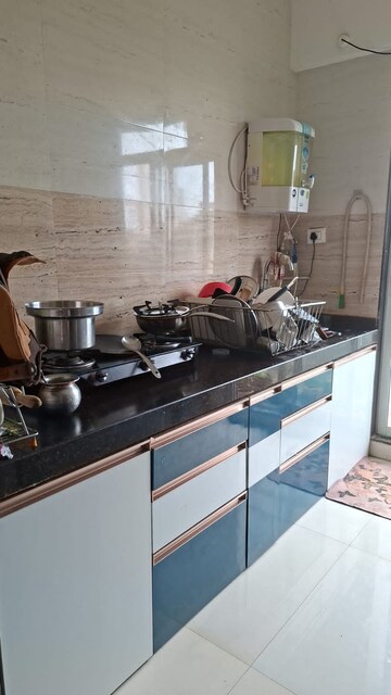 Kitchen in 2 BHK Apartment at JVM Tiara, Thane West – for Rent