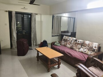 Living Room in 2 BHK Apartment at Platinum Society, Wakad – for Rent