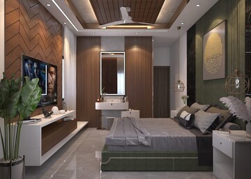 Bedroom in 3 BHK Apartment at Kundan Eternia, Ghorpadi – for Sale