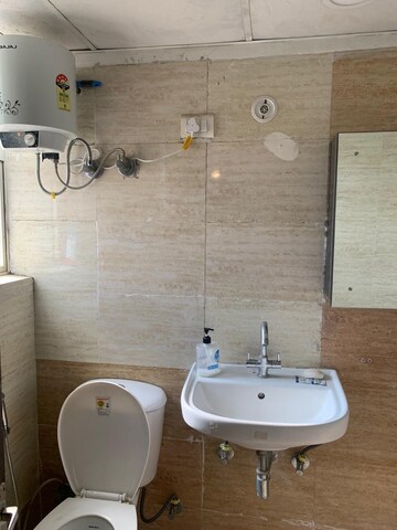 Bathroom in 2 BHK Apartment at Aditya Luxuria Estate, Dasna – for Rent