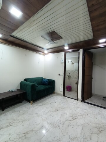 Living Room in 1 BHK Builder Floor at Saket – for Rent