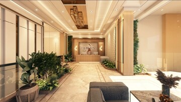 Building Lobby in 3 BHK Apartment at Reliant Floresta, Dholai – for Sale