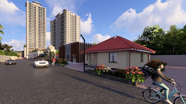 Exterior View, kundan-eternia 4 Bedroom 1840 Sq.Ft. Apartment In Ghorpadi Pune 9187192