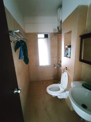 Bathroom in 2 BHK Apartment at Lodha Iris, Majiwada – for Rent
