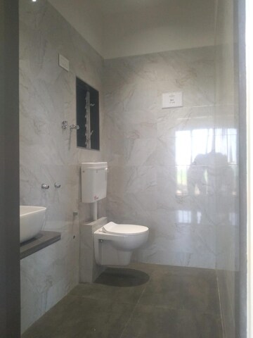 Bathroom in 1 BHK Apartment at Rajlaxmi Nakshatra Auris, Nalasopara West – for Rent