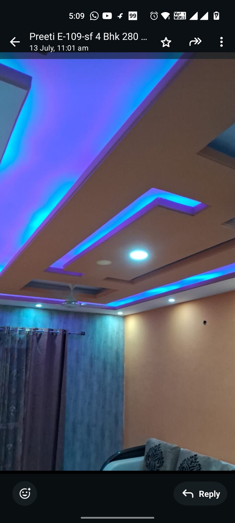 undefined, parklands 4 Bedroom 280 Sq.Yd. Builder Floor In Sector 85 Faridabad 9187268