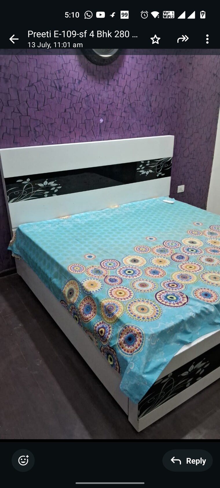 Bedroom, parklands 4 Bedroom 280 Sq.Yd. Builder Floor In Sector 85 Faridabad 9187268