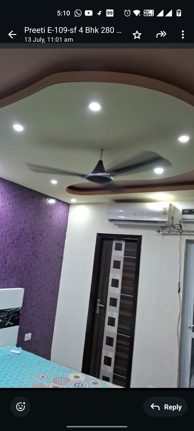 undefined, parklands 4 Bedroom 280 Sq.Yd. Builder Floor In Sector 85 Faridabad 9187268