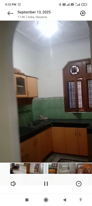 Kitchen in 2 BHK Builder Floor at Huda Market, Sector 31 – for Rent