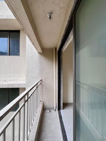 Balcony in 1 BHK Apartment at Paradigm Zenith Pushpanjali Residency Phase III, Ghodbunder Road – for Sale