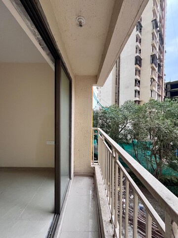 Balcony in 1 BHK Apartment at Paradigm Zenith Pushpanjali Residency Phase III, Ghodbunder Road – for Sale