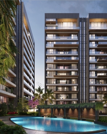 4 BHK + Pooja Room,Study Room,Extra Room Apartment For Sale in Vesu