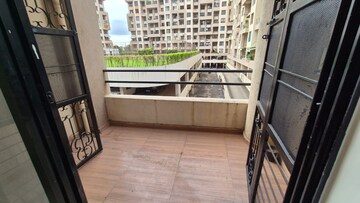 Balcony in 3 BHK Apartment at Kolte Patil Margosa Heights, Mohammadwadi – for Rent