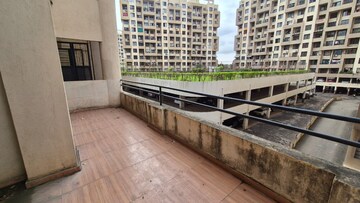 Balcony in 3 BHK Apartment at Kolte Patil Margosa Heights, Mohammadwadi – for Rent