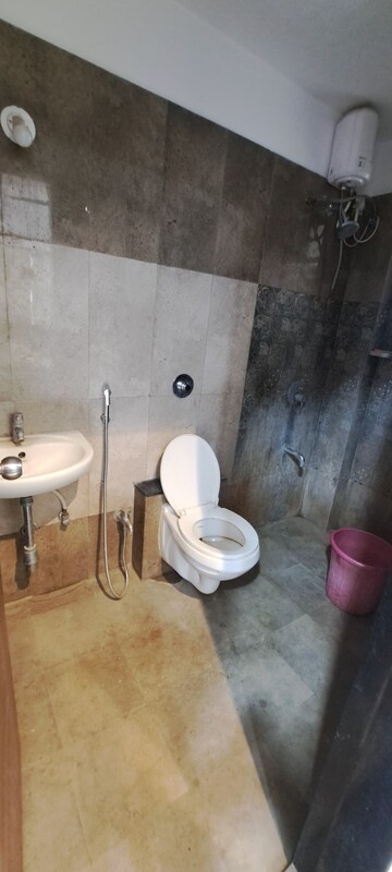 Bathroom in 2 BHK Apartment at Suyog Padmavati Hills, Bavdhan – for Rent