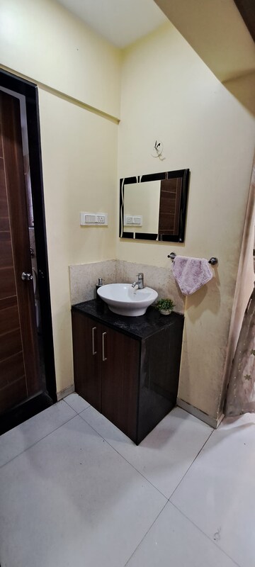 Bathroom in 2 BHK Apartment at Suyog Padmavati Hills, Bavdhan – for Rent