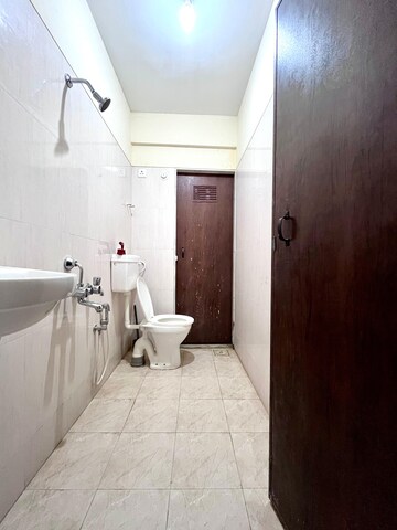 Bathroom in 1 BHK Apartment at Paradigm Zenith Pushpanjali Residency Phase III, Ghodbunder Road – for Rent