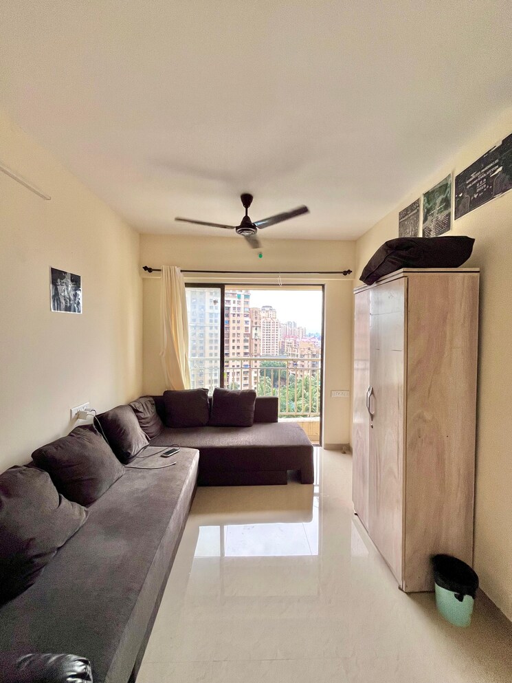 Living Room, paradigm-zenith-pushpanjali-residency-phase-iii 1 Bedroom 550 Sq.Ft. Apartment In Ghodbunder Road Thane 9187386