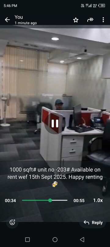 Kitchen in  Office Space at Spaze ITech Park, Sector 49 – for Rent