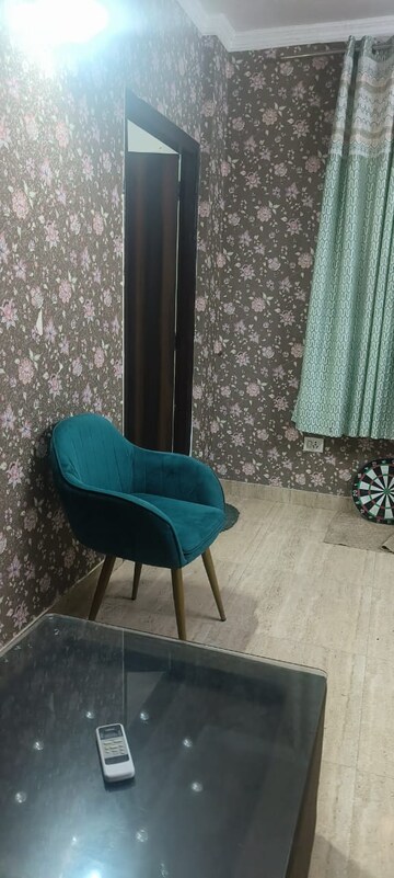 Living Room in 1 BHK Builder Floor at Chattarpur – for Rent