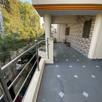 Balcony in 1 RK Independent House at Gomti Nagar – for Rent