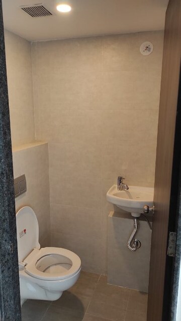 Bathroom in Studio Apartment at Lodha Crown Quality Homes, Majiwada – for Sale