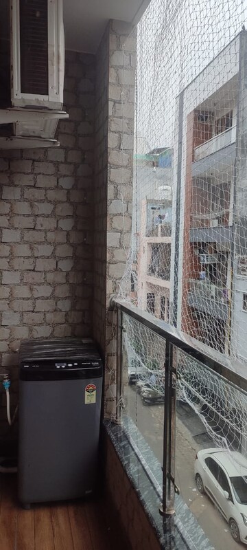 Balcony in 2 BHK Builder Floor at Ashok Vihar – for Rent