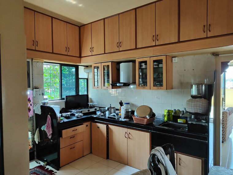 Kitchen, saurabh-garden-chs 3 Bedroom 1500 Sq.Ft. Apartment In Anand Nagar Pune 9187532