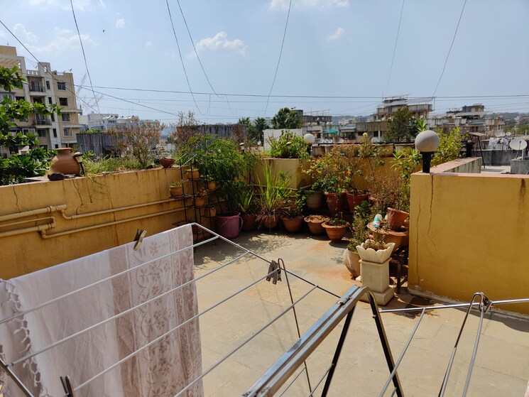 Balcony, saurabh-garden-chs 3 Bedroom 1500 Sq.Ft. Apartment In Anand Nagar Pune 9187532