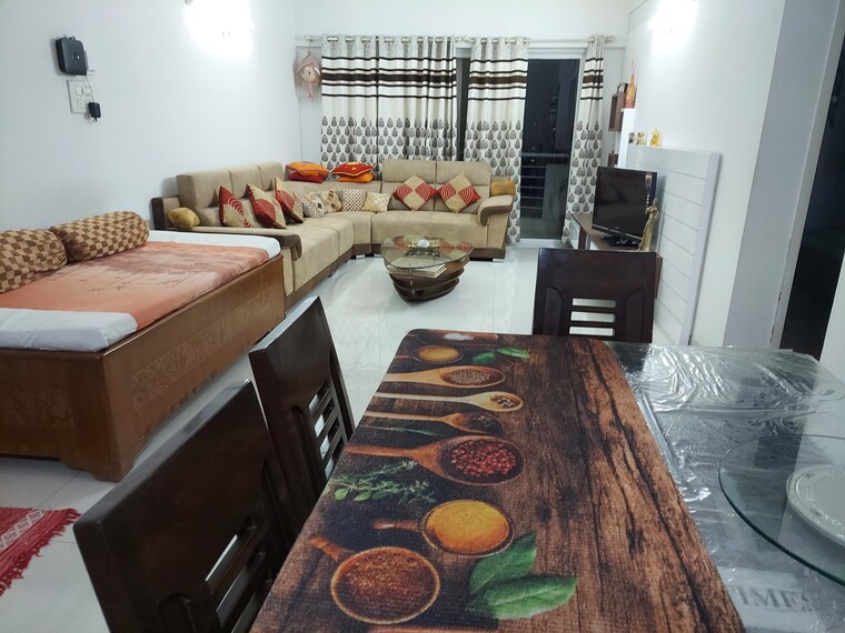 Living Room, vascon-forest-county 2 Bedroom 1000 Sq.Ft. Apartment In Kharadi Pune 9187548