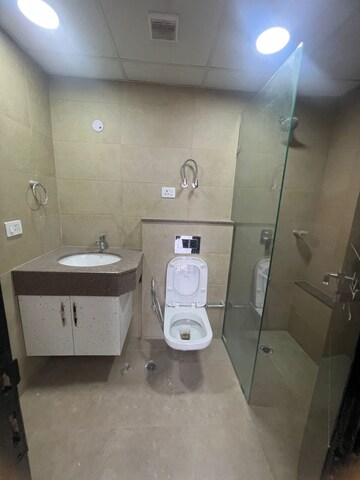 Attached Bathroom in 3 BHK Apartment at Godrej Meridien, Sector 106 – for Rent