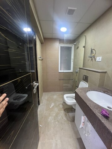 Attached Bathroom in 3 BHK Apartment at Godrej Meridien, Sector 106 – for Rent