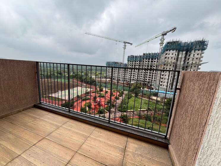 Balcony, godrej-boulevard 2 Bedroom 691 Sq.Ft. Apartment In Manjari Pune 9187555