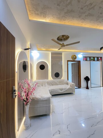 Building Lobby in 3 BHK Apartment at Shri Anandam Heights, Chordiya City – for Sale