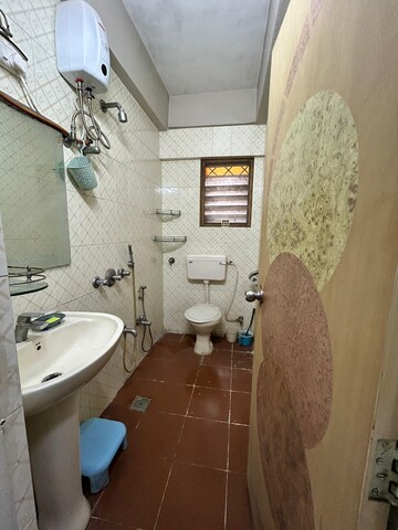 Bathroom in 2 BHK Apartment at Ghansoli – for Rent