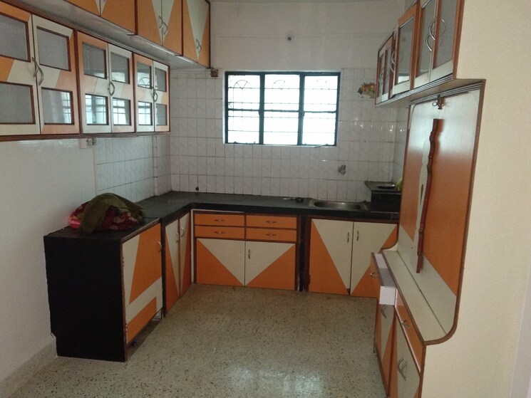 Kitchen, shiv-pushpa-landmark 2 Bedroom 1000 Sq.Ft. Apartment In Anand Nagar Pune 9187580