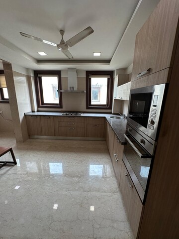 Kitchen in 4 BHK Builder Floor at Panchsheel Park – for Rent