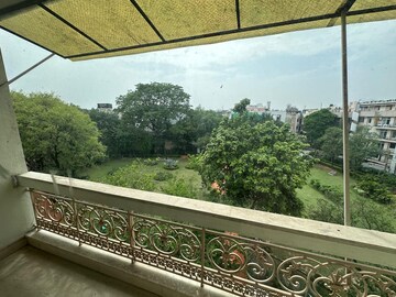 Balcony in 4 BHK Builder Floor at Panchsheel Park – for Rent
