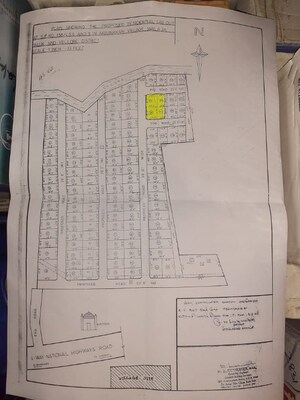  Plot – Map Location View at Sathuvachari - for Sale