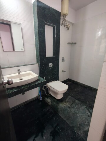 Bathroom in 3 BHK Apartment at Lodha Splendora, Ghodbunder Road – for Rent