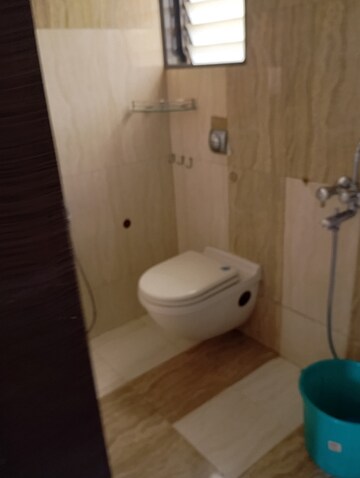 Bathroom in 3 BHK Apartment at Shantee Trimurti Residency, Jb Nagar – for Sale